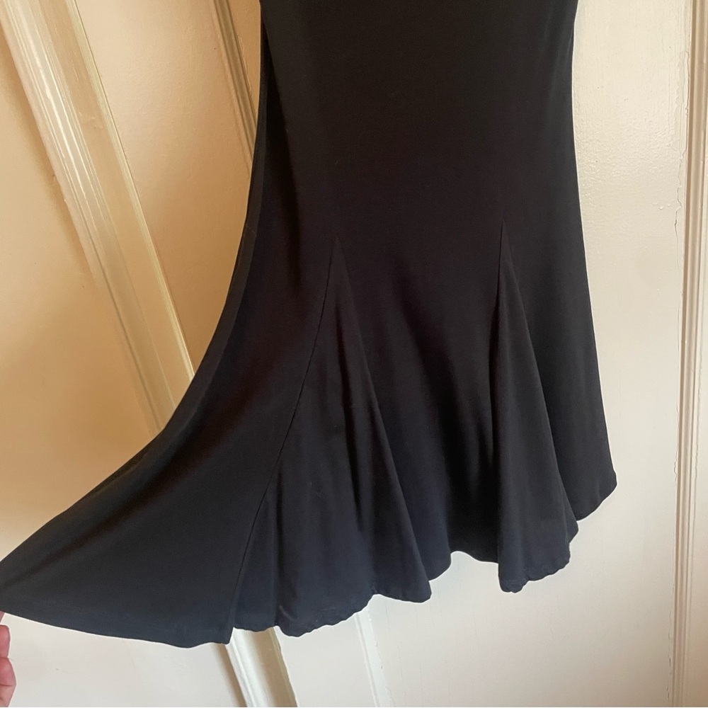 Lauren by Ralph Lauren Petite Black Crochet Lace Cap Sleeve Dress - size PS - Picture 12 of 13